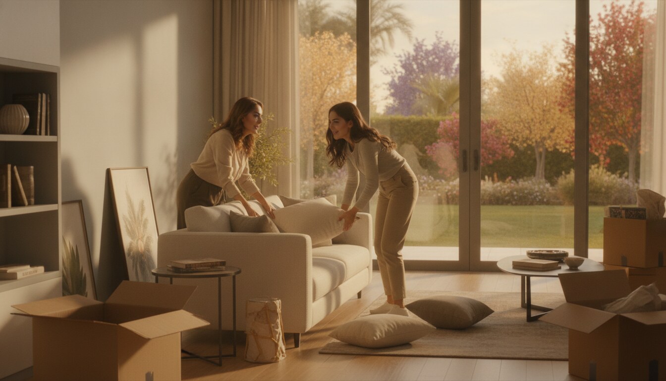 Final home touches