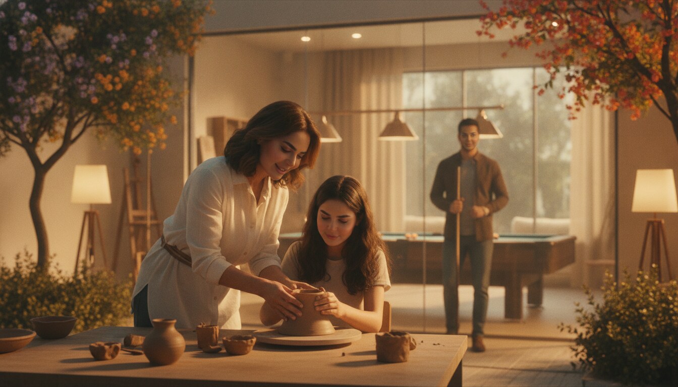 Pottery glance